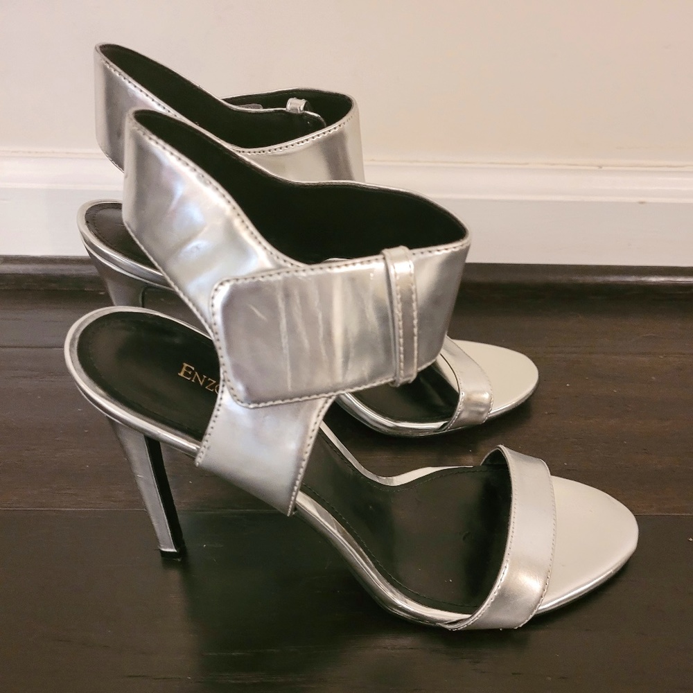 Silver Dress Heels